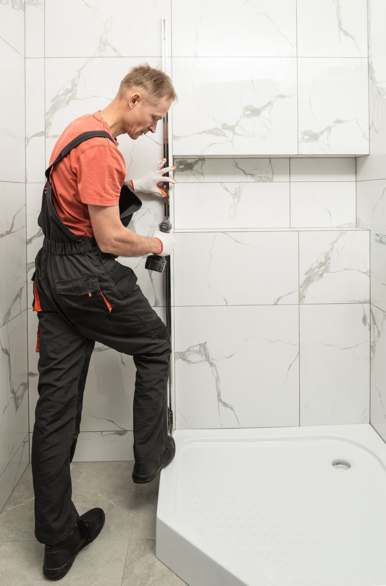 Shower Installation detail